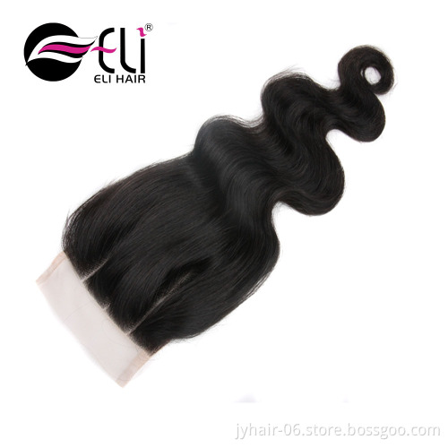 New Arrival brazilian hair cheap lace closure for black women, remy body wave hair with closure, human hair bundles with closure